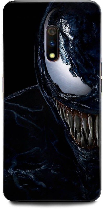 Afterglow Back Cover for Realme X VENOM, MARVAL, COMIC, SPIDERMAN, ANTI HERO, SUPERHERO  (Multicolor, Shock Proof, Pack of: 1)