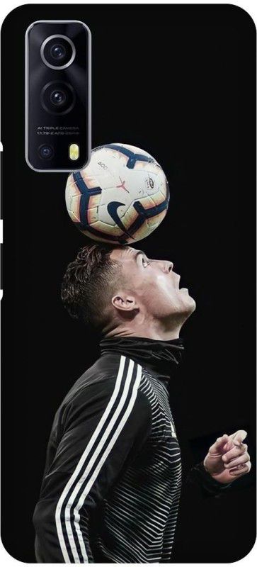 THE NARAYANA COLLECTIONS Back Cover for IQOO Z3- V2073A-STYLISH,RONALDO,FOOTBALL,GAME  (Multicolor, Hard Case, Pack of: 1)