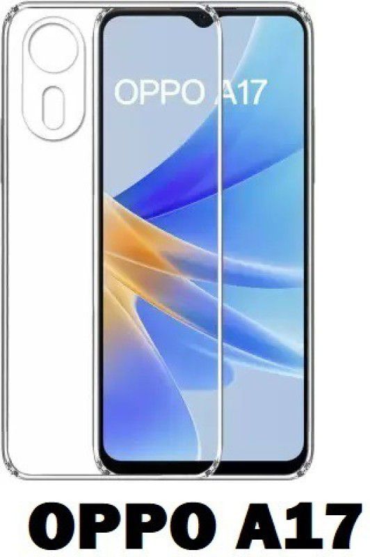 welldesign Back Cover for Oppo A17  (Transparent, Silicon, Pack of: 1)
