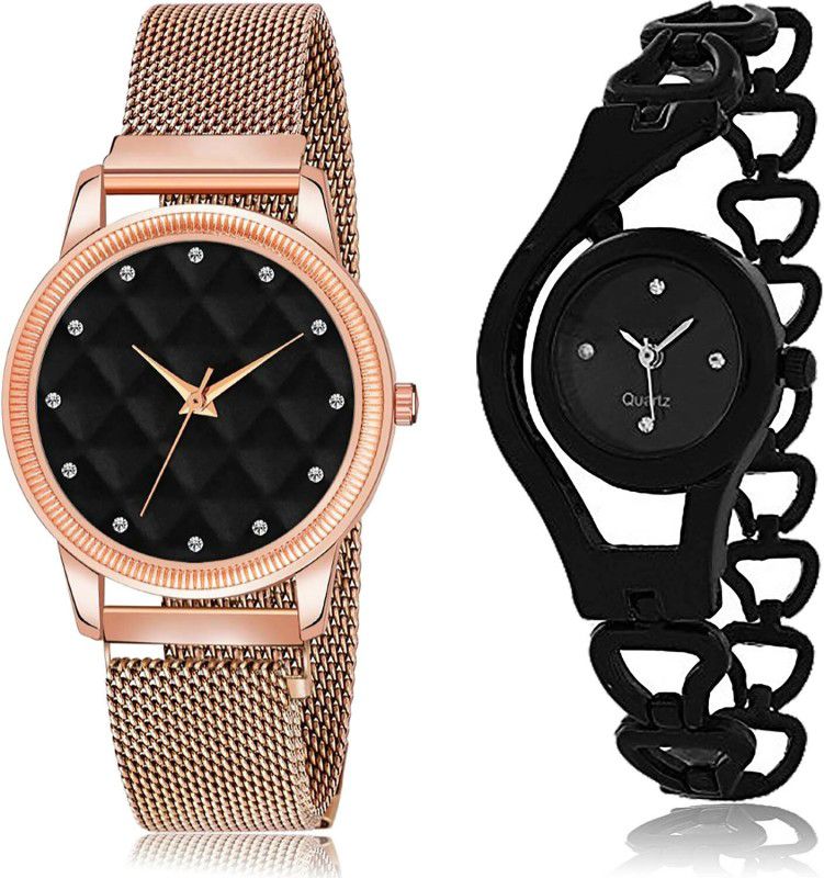 Analog Watch - For Women Contemporary Present 2 Watch Combo For Women And Girls - GW18-G68