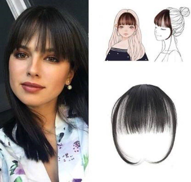 MelodySusie cute stylish french bangs Hair Extension