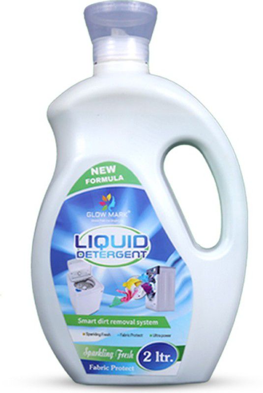 GLOW MARK DETERGENT LIQUID Aqua Liquid Detergent  (2 L)