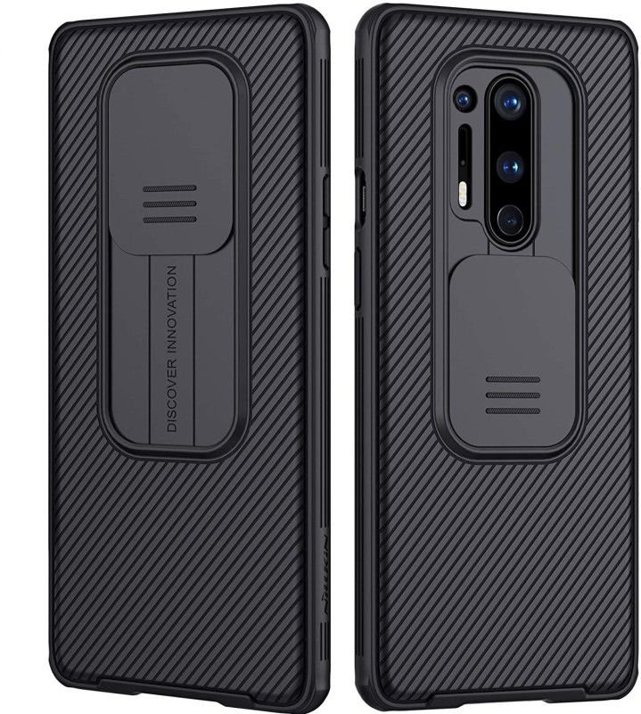Vodex Back Cover for OnePlus 8 Pro  (Black, Grip Case, Pack of: 1)