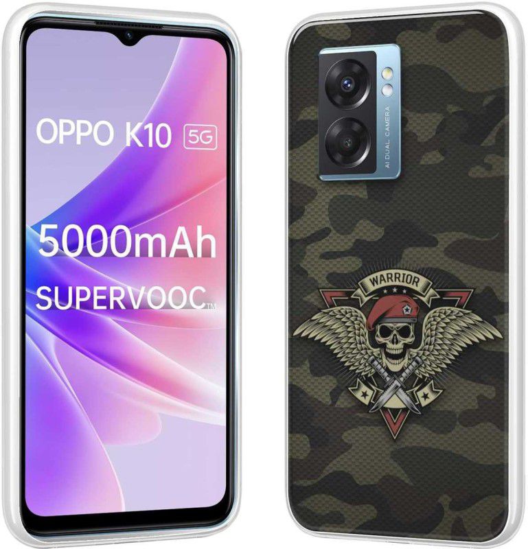 eBoggy Back Cover for Oppo K10 5G  (Multicolor, Dual Protection, Silicon)