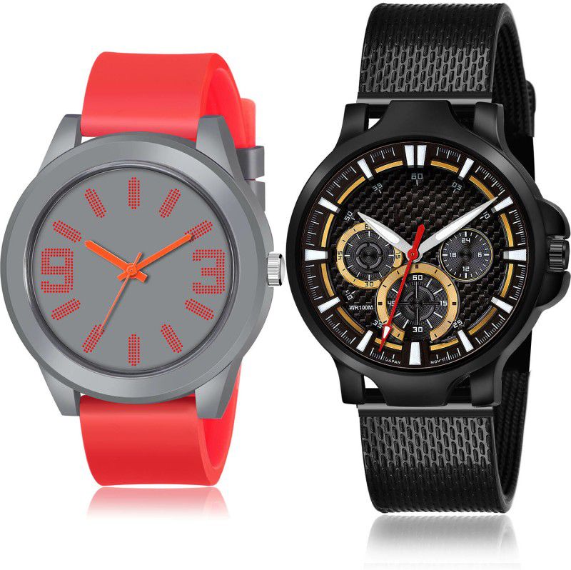 Analog Watch - For Men Latest Quartz 2 Watch Combo For Boys And Men - BM101-(72-S-10)