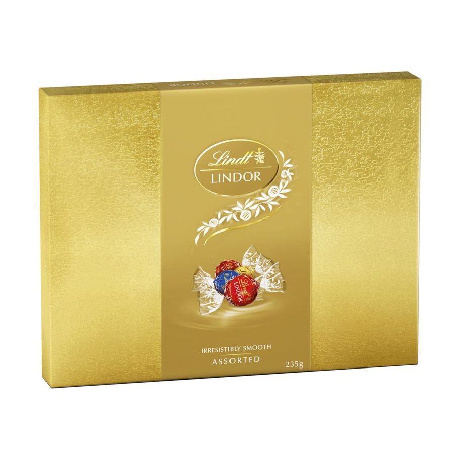 Lindt Lindor Assorted Chocolate Gift Box 235g