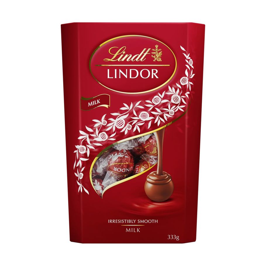 Lindt LINDOR Milk Chocolate Cornet 333g