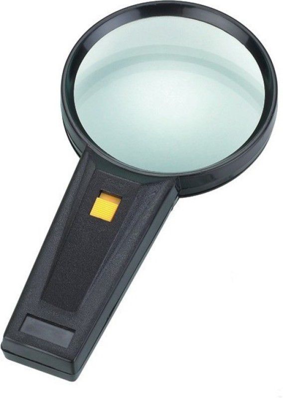 Pia International Yellow Series Bulb 2.5X Magnifying Glass  (Black)