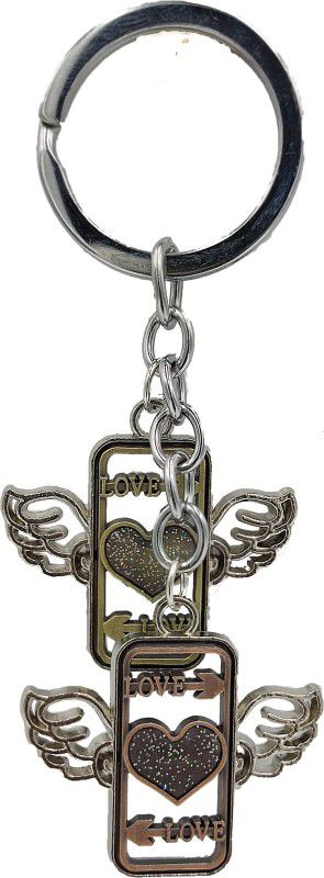 YaaYi Love Angel Metal Keychain Combo Gifting For Girls Key Chain