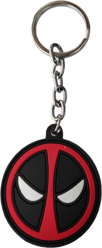 MGP FASHION Double Sided Deadpool Sword Cartoon Movie Character PVC Rubber Party Gift Kids Girls Boys Friends Keyring Key Chain