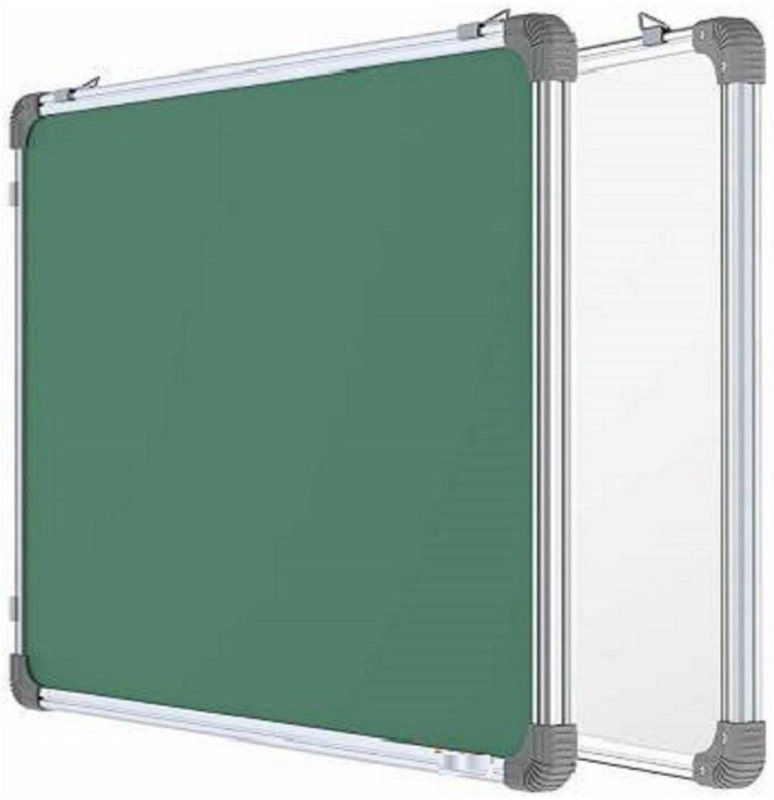 Naygt MGN Writing board OfficeBuddy Chalk board Single-Sided Whiteboard for Home, School & Office use -Size, 2*1.5Ft, Pack of 1,MG31 White board  (45 cm x 60 cm)