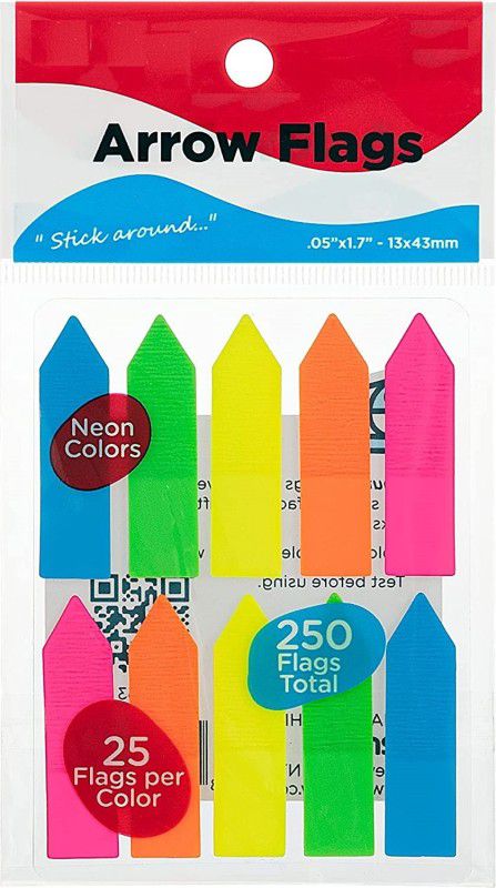 R H lifestyle NA 25 Sheets regular, 1 Colors  (yellow pink blue orange green)