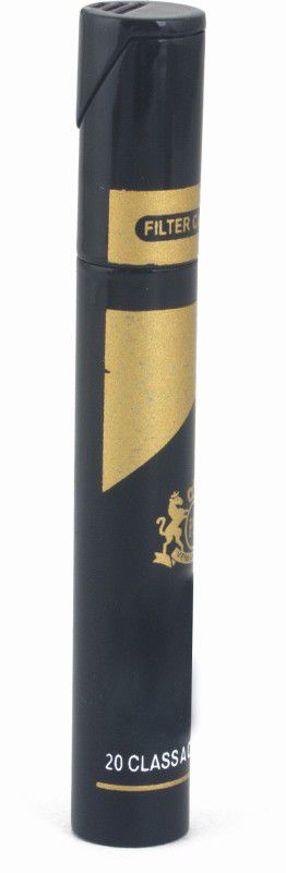 ASRAW Refillable Black Cigarette Shaped Fancy Pocket Lighter  (Black)