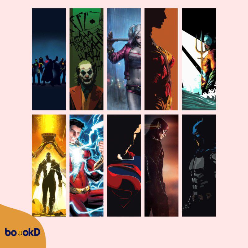 ABC DC Universe - BookMark – Fan Version Bookmark  (DC Universe, Multicolor)