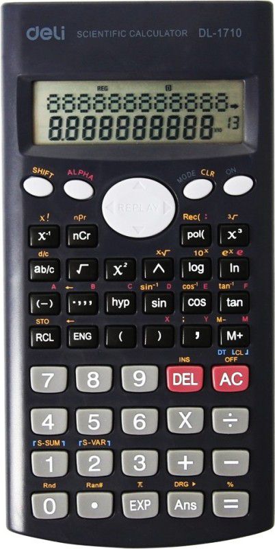 Deli DL-1710 Core Scientific Calculator  (12 Digit)