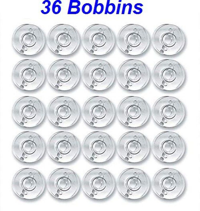 ZENITH 36 bobbins plastic Plastic Bobbins  (Pack of 36, Domestic)