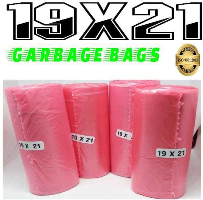 JUNDYA GARBAGE BAG 19x21 RED ROLL-04 Medium 12 L Garbage Bag  (120Bag )