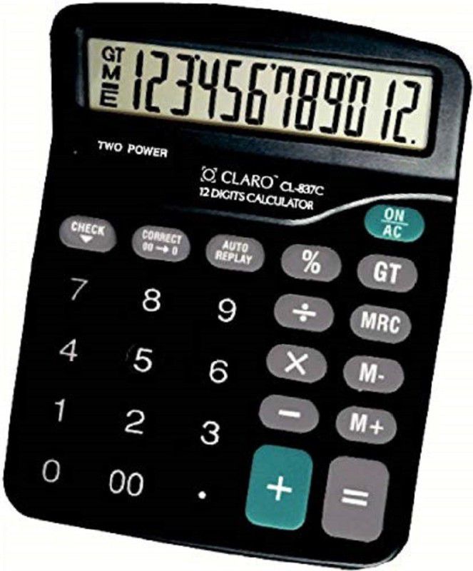 CLARO CL-837 Basic Calculator  (12 Digit)