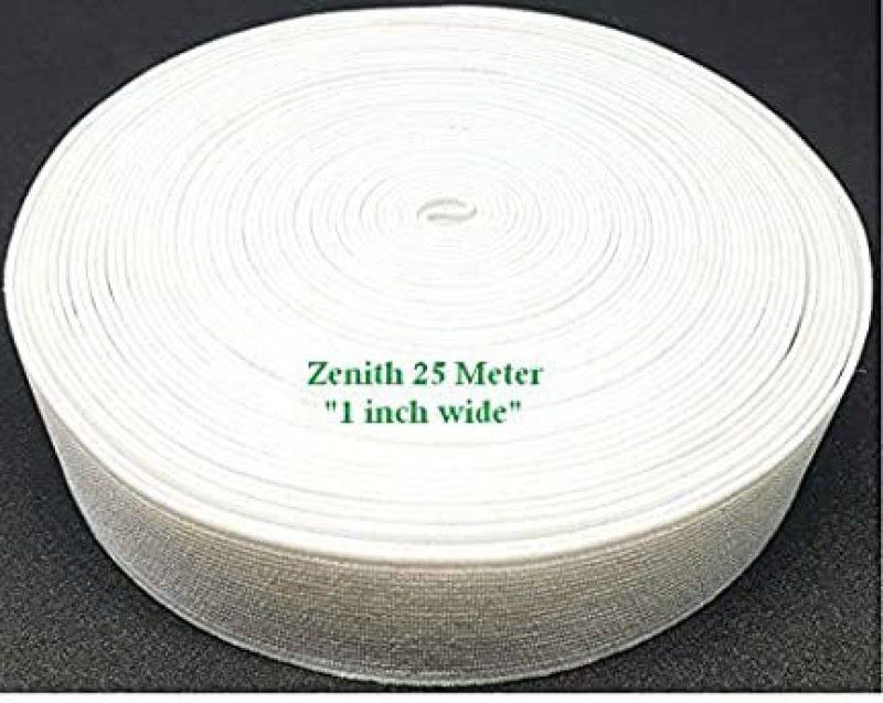 ZENITH Elastic Thread and Cord White Elastic  (25 m)