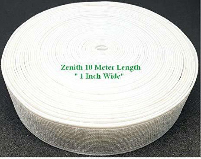 ZENITH Elastic Thread and Cord White Elastic  (10 m)