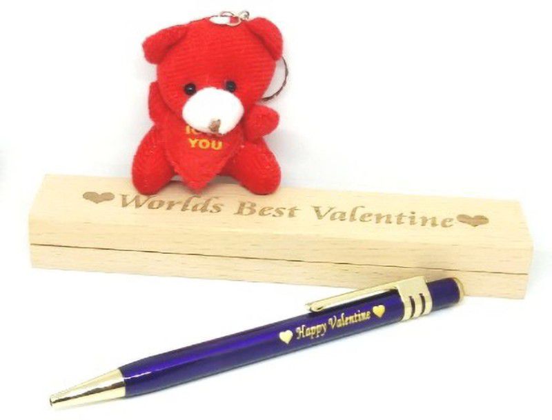 SMART WORLD Ball Pen Pen Gift Set  (Pack of 3, Blue)