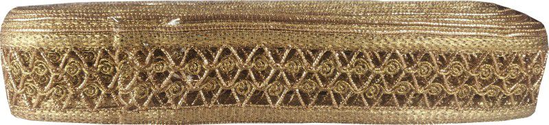 Utkarsh WG0029 WG0025 Golden Machine Made Embroidery Lace Border Laces Gota Patti With Pattern Design With 3.81cm Width And 9 Mtr Long Lace Reel  (Pack of 1)