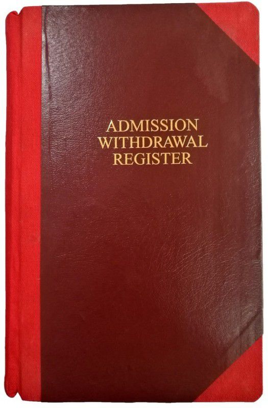 LRS Admission Record Register 0-Part Admission Record Register  (100 Sets)