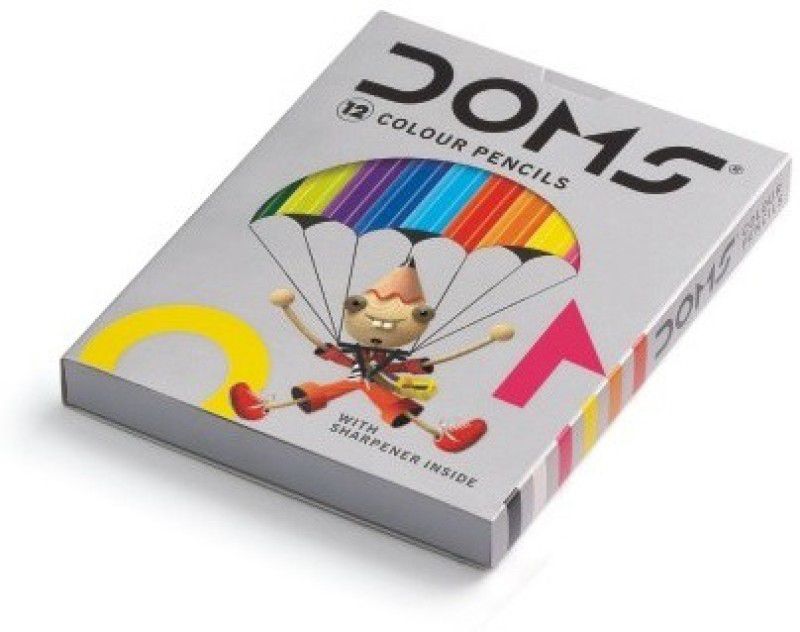 DOMS HSC 12 Shades (Set of 20) (240 pcs) Hexagonal Shaped Color Pencils  (Set of 20, Multicolor)