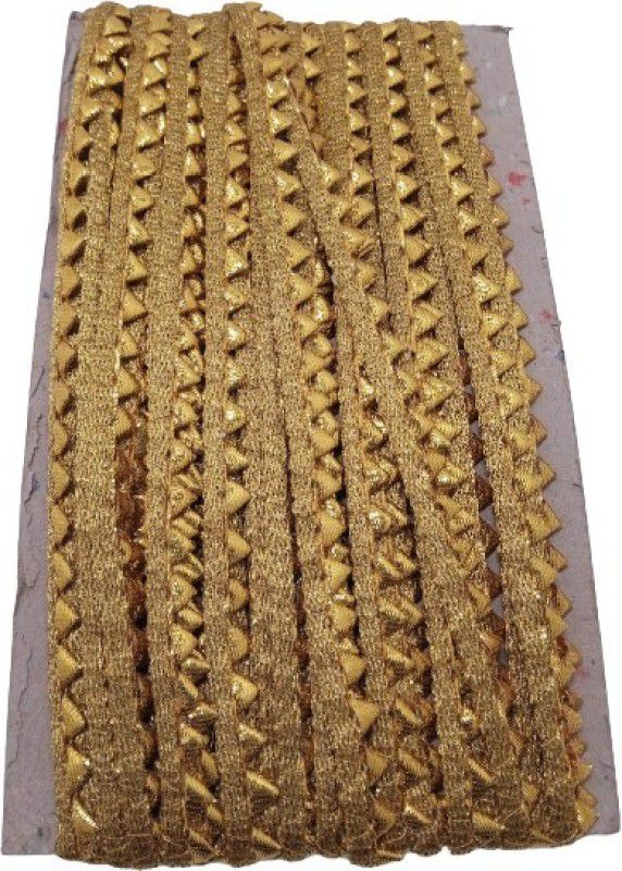 Amber Traders Designer Lace & Border (1-2 Inch Width) Length 3 Metre Lace Reel  (Pack of 1)