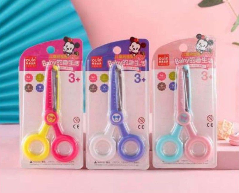 EasyToBuy SCISSORS MICKY MOUSE Scissors  (Set of 3, Multicolor)