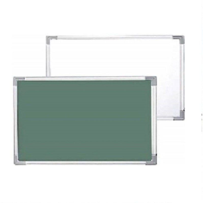 Naygt Non Magnetic Whiteboards and Duster Combos (Green, White size 2*1.5Ft) White, Green board  (15 cm x 13 cm)