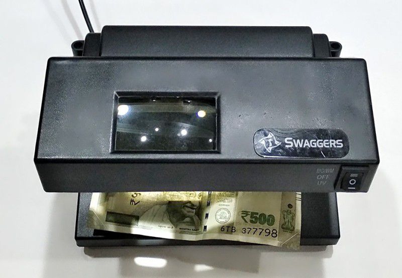 SWAGGERS Handheld Currency Detector  (UV) Countertop Currency Detector  (MG)