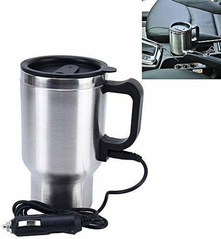 BRANDSHOPPY Car Travel Electric Mug Coffee Maker Self Heating Mug