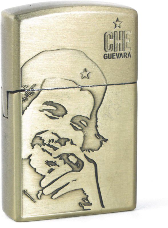 ASRAW Refillable Premium Golden Che Guevara Lighter Pocket Lighter  (Golden)