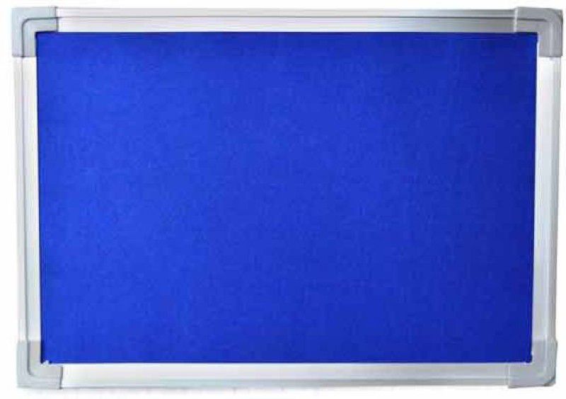 DCENTA Notice board or Pin up board Blue Small 1.5' foot x 1' foot Soft Board Bulletin Board  (Blue)