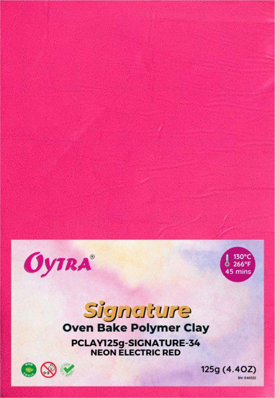 OYTRA PCLAY125g-SIGNATURE-34 Art Clay  (125 g)