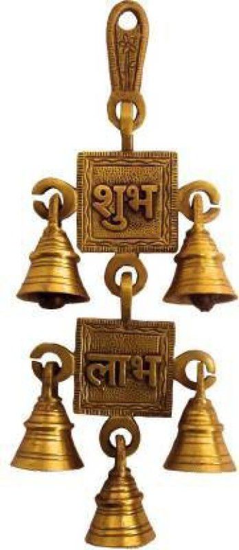 UAPAN Brass Pooja Bell  (Gold, Pack of 1)