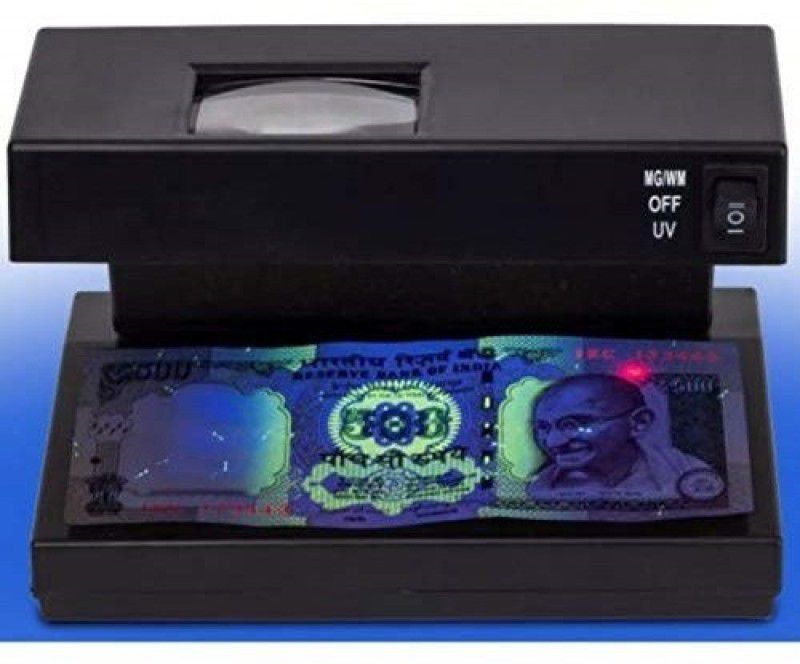 SWAGGERS DIGITAL FAKE NOTE UV, MG LAMP MINI FND Countertop Currency Detector  (MG)