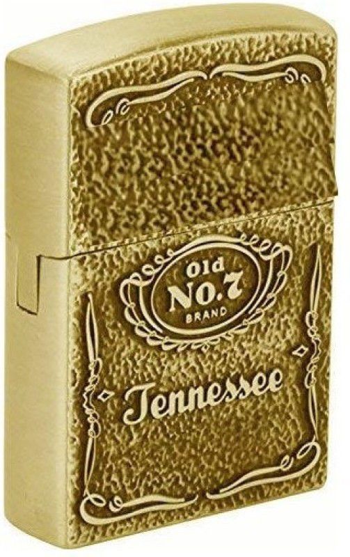TARGET PLUS ANTIQUE DOTTED NO.7 DOTTED Pocket Lighter  (GOLD)