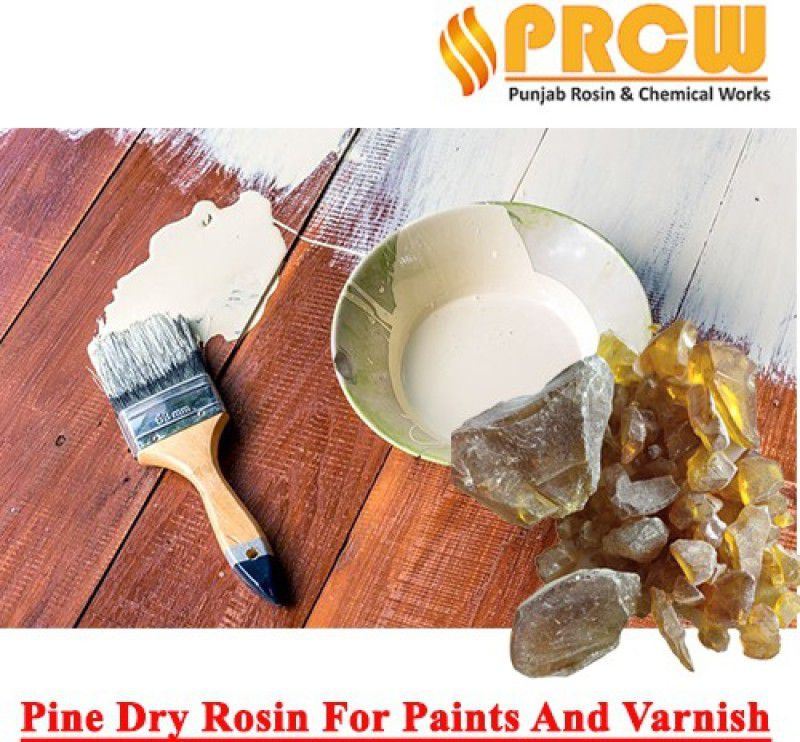 Punjab Rosin Pine Dry Rosin For High Softening Point| Outstanding Oil Solubility And Solubility| Not Easily Become Yellow|Low Viscosity-2 Kg Matte Varnish  (2 L)
