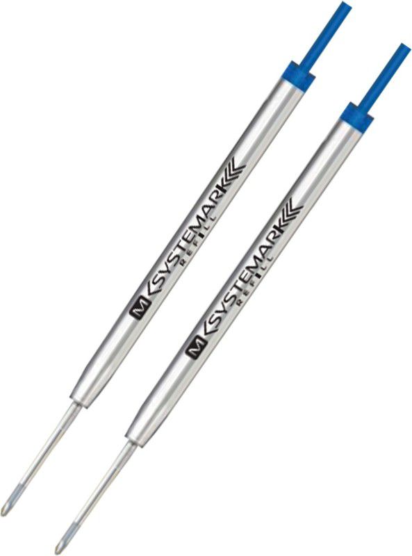 PARKER Systemark Blue Ball Pen Refills Pics -2 Ball Pen Refill  (Blue)