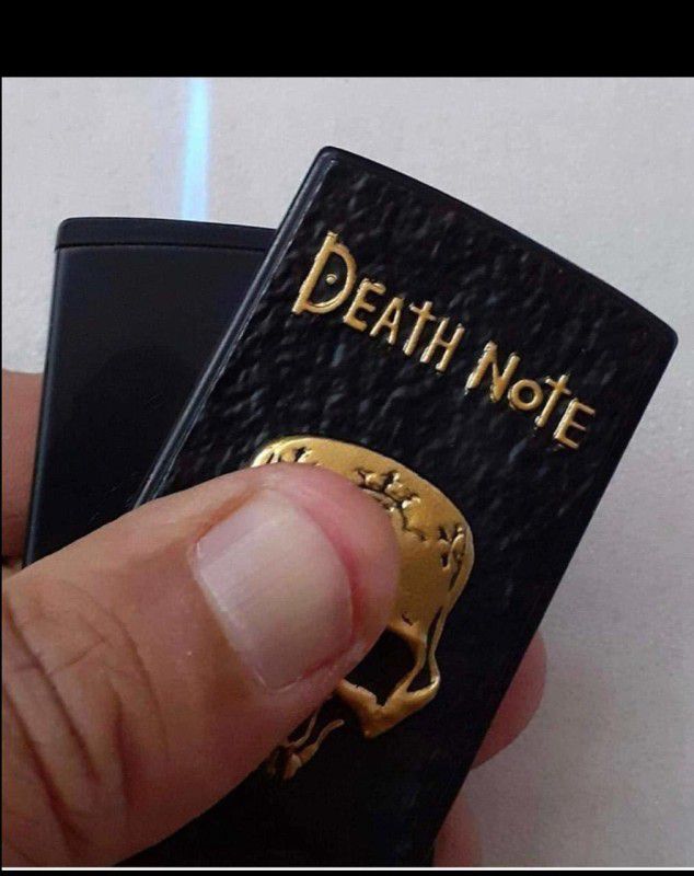 Pratimoksh Death Note Poket Lighter Death Note Poket Lighter Pocket Lighter  (Black And Golden)