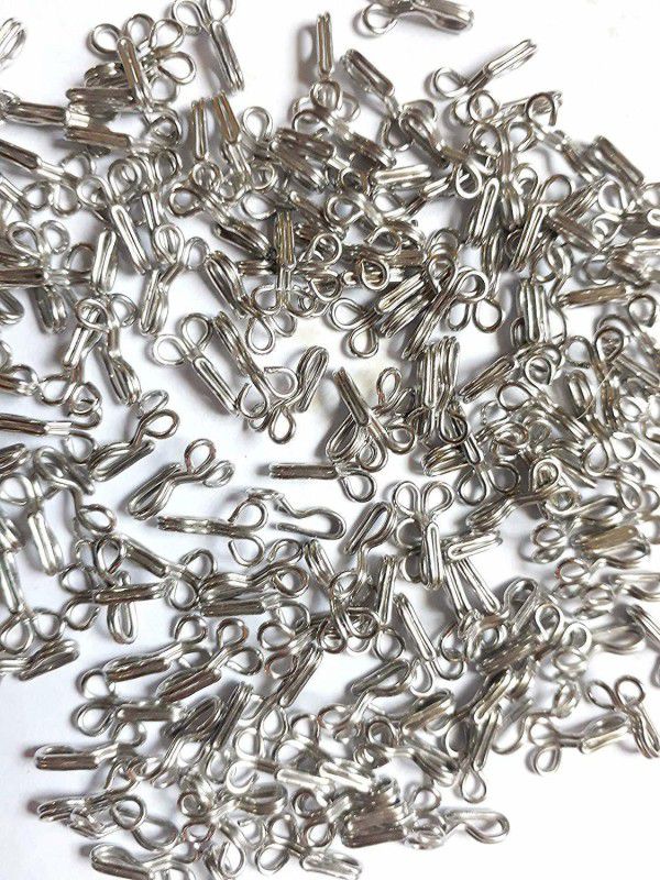 Clezaro 450Pcs Best Quality Stainless Steel Blouse Hook Eye  (Pack of 450)
