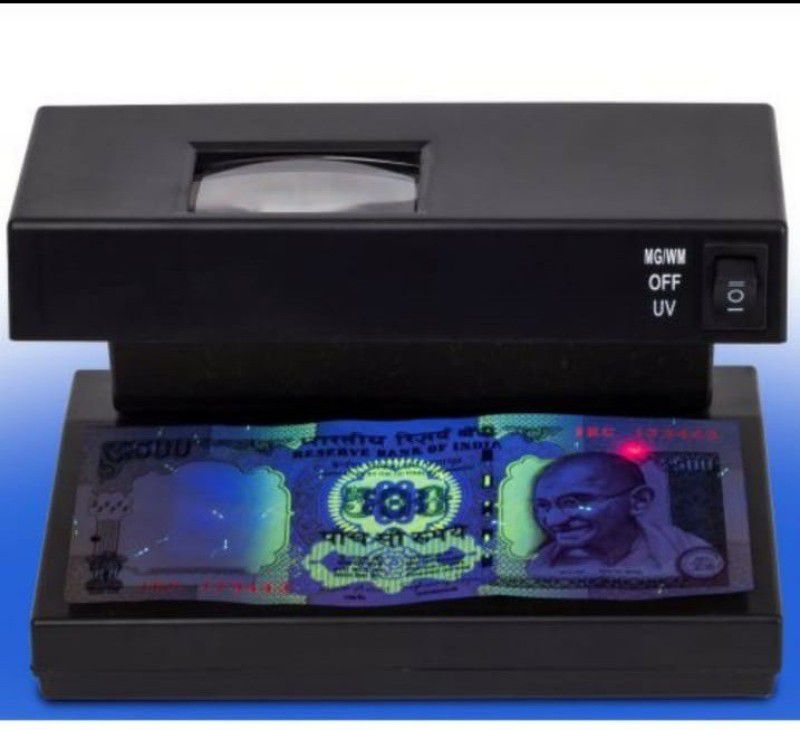 SWAGGERS FND FAKE NOTE MG,UG DETECTOR LAMP Countertop Currency Detector  (MG)