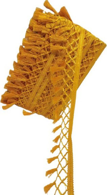 Amber Traders Border / Lace / Gotta for suit / saree / Chunni / Lahanga etc size 9 M Lace Reel  (Pack of 1)