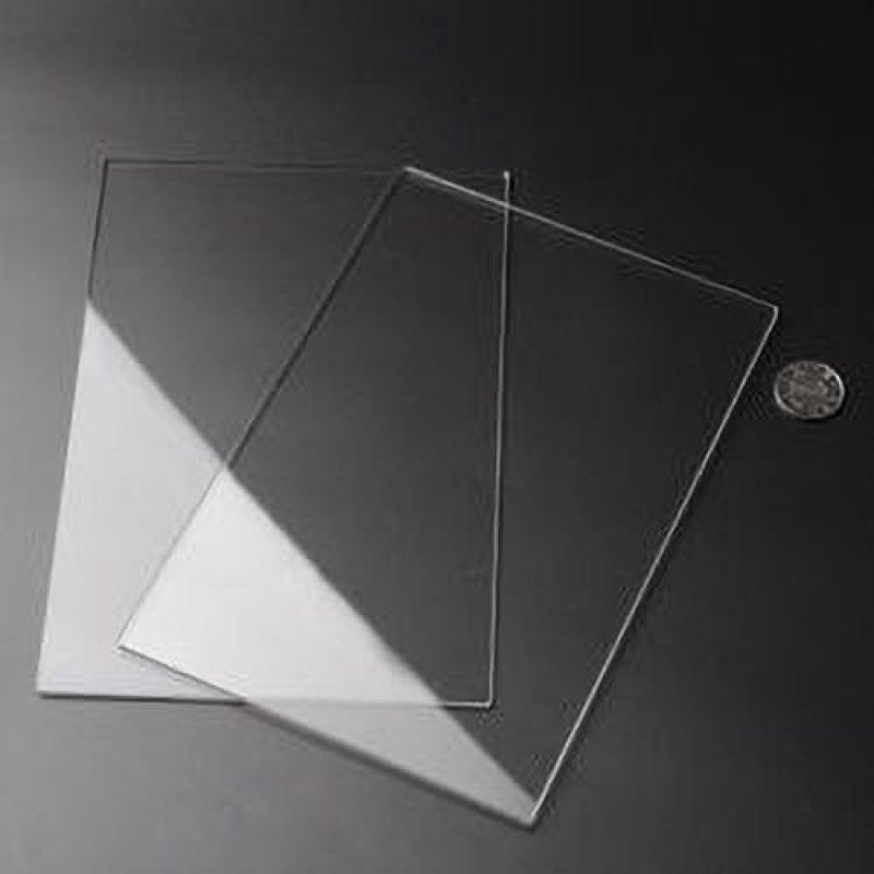 laxmi acrylic 1MM pack 02 Woodcraft & DIY Project Universal Imported Acrylic Plexiglass SHEET CLEAR 8X12INCH pack of 02 12 inch Acrylic Sheet  (3 mm)