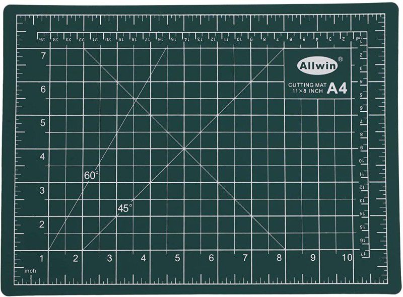 Craftwings A4 Cutting Mat Double Sided 5-Ply Cutting Mat for Crafts Hobby Project 8" x 11" Cutting Mat  (8 inch x 11 inch)