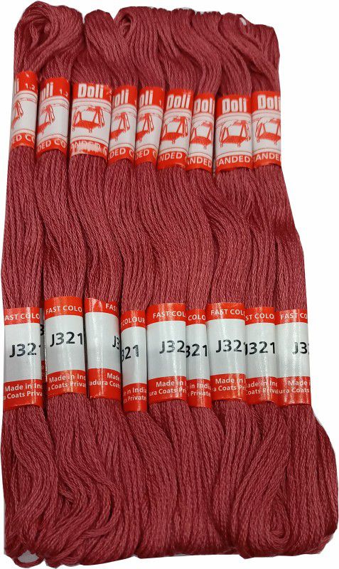 Abn Traders Maroon Thread  (90 m Pack of25)