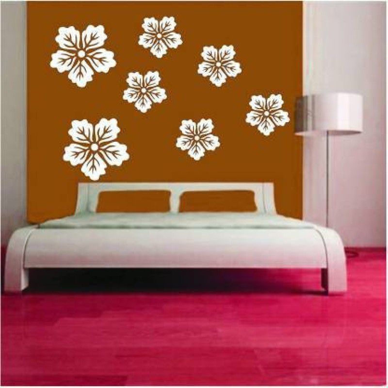 Nnk Decor Floral Reusable PVC Wall Stencil Painting for Home Decoration AD139 Wall Stencil Stencil  (Pack of 1, Floral)