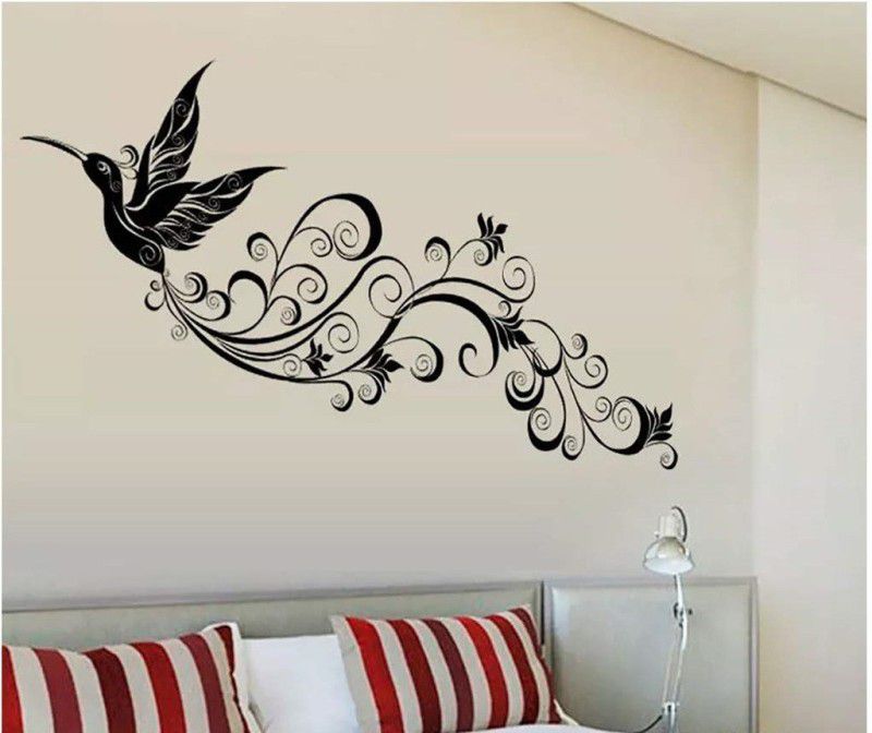 N S Decor Titly Fly 34 X 72 Designer Wall Stencil Stencil  (Pack of 1, Taxture)